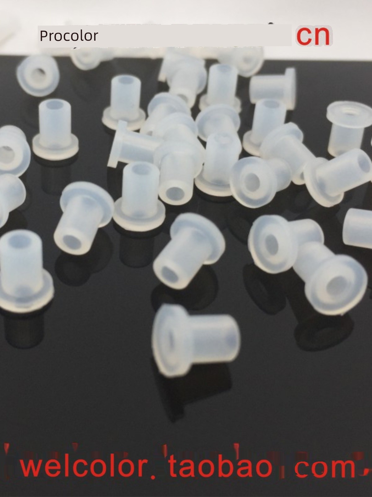 0.5 1 2 3 4 5mm High Temperature Resistant T-Type Hollow Waterproof Sealing Plug Silicone Rubber Power Box Outlet Ferrule