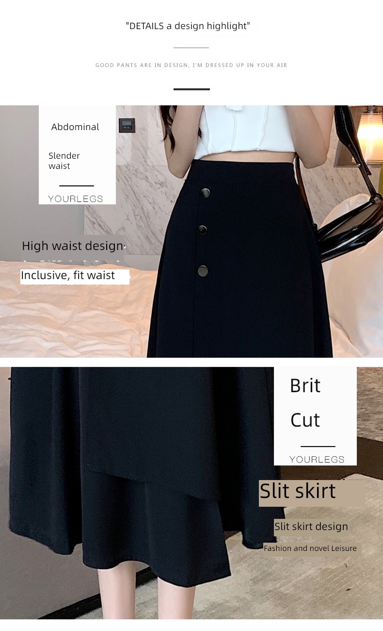 female summer Irregular Sense of design Medium and long term suit