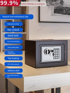 2026 New Model Internet Celebrity Hidden Safe Box for Home Use, Small Safe for Jewelry and Money Storage, Password Lock 