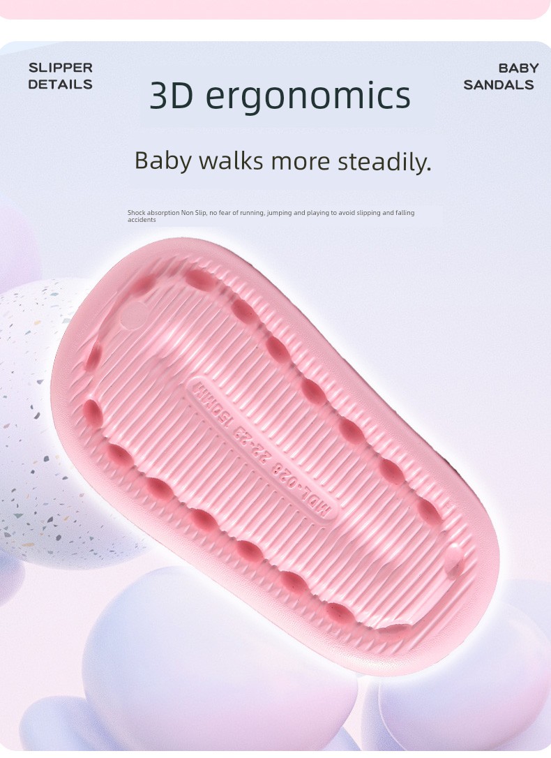 Peppa Pig Official Cartoon Slippers for Children Summer 2026 Home Bath Non-Slip Baby Outdoor Soft Sole Clogs — 6