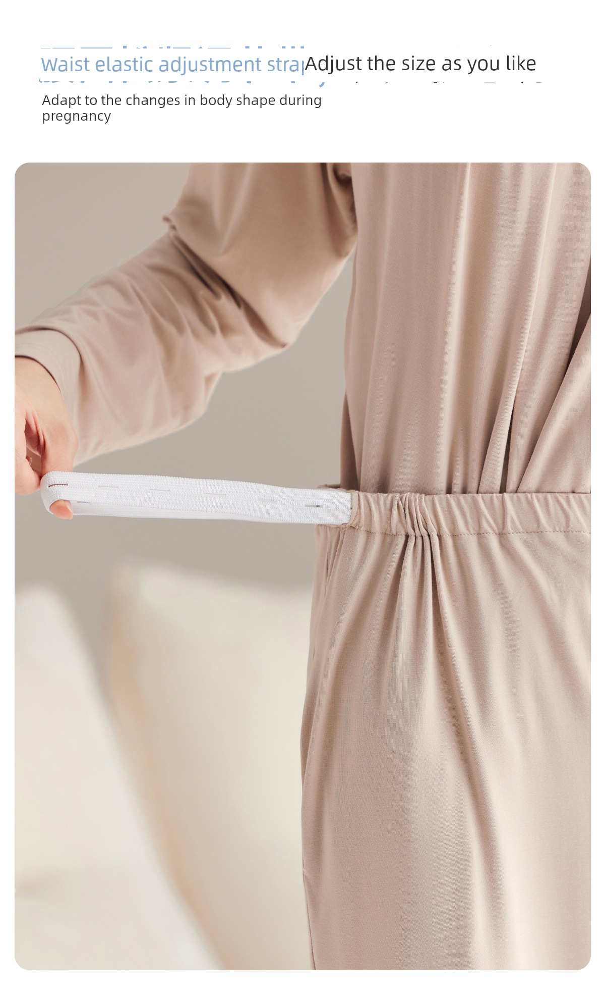 Jq Jingqi Postpartum Clothing Pure Cotton Sweat-Absorbent Postpartum Nursing Pajamas for Pregnant Women Breastfeeding and Maternity Home Wear Autumn Season — 18