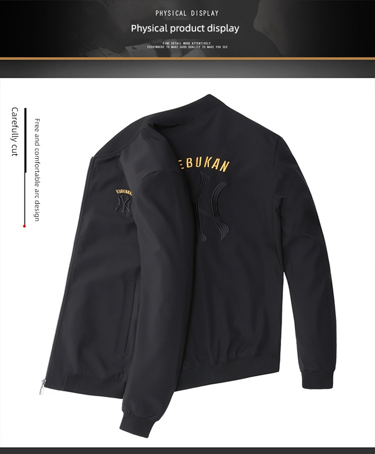 tide Spring and Autumn Thin money handsome mlb  man Jacket
