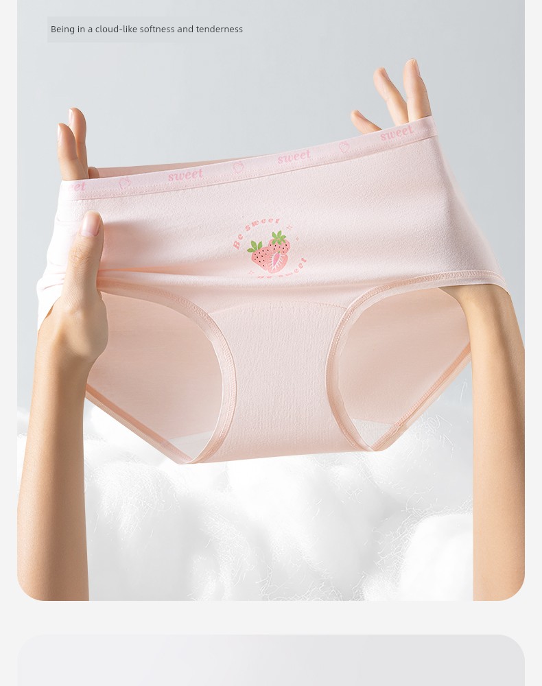 Catman Girls' Pure Cotton Underwear for Girls in the Developmental Period, Kidsren's Category A, Middle and Older Kidsren, Students' Briefs, Junior High — 3