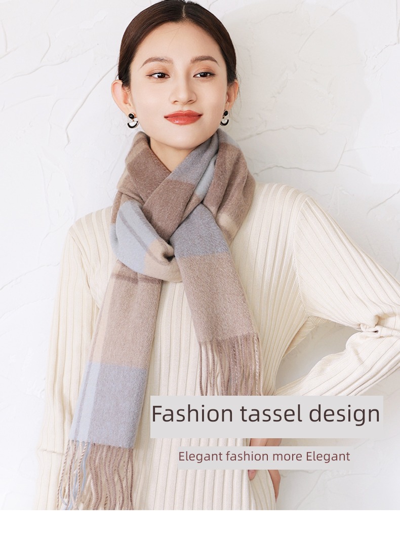 Shanghai Story female mom gift Versatile Autumn and winter scarf