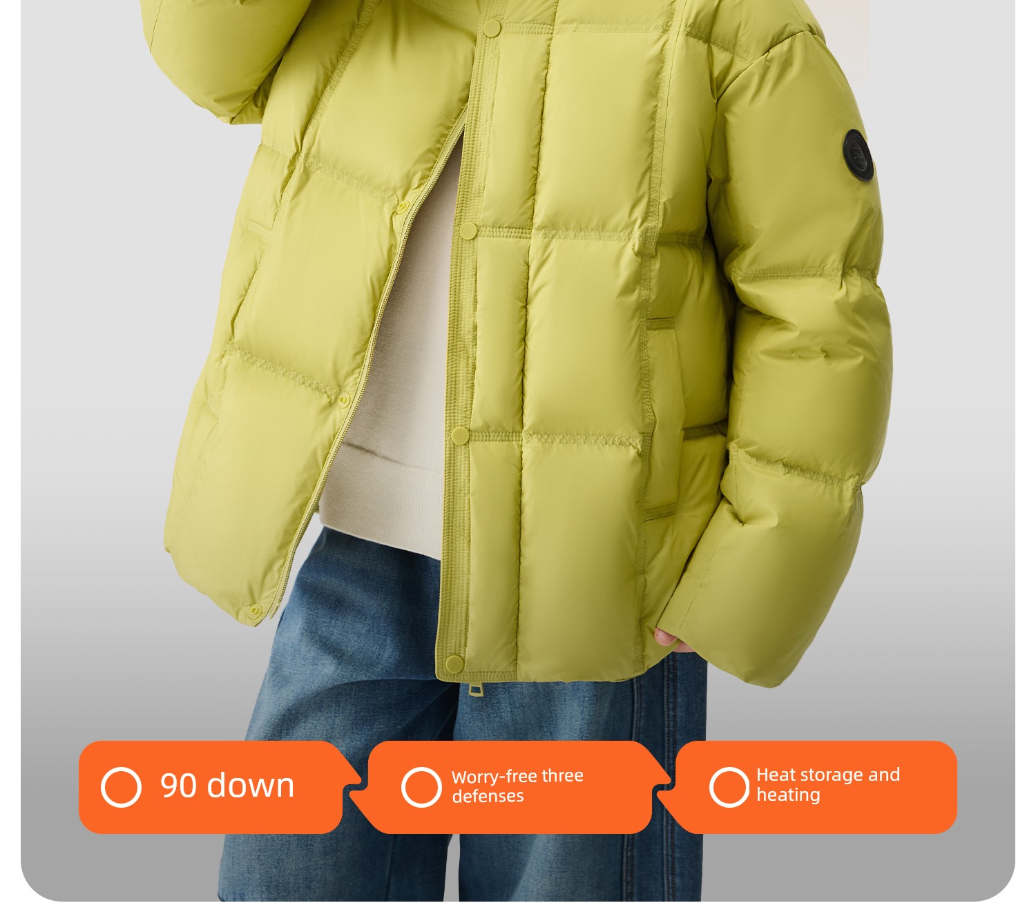 Zuoxi Children's Clothing Boys' down Jacket Winter Warm 2026 New Model Kids' Triple-Protection Thermal Storage Puffer Jacket for Older Children — 8