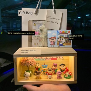 Crayon Shin-Chan Figure Birthday Gift Series Ornaments Night Light for Children, Girls, Best Friends, Boys, Girlfriends