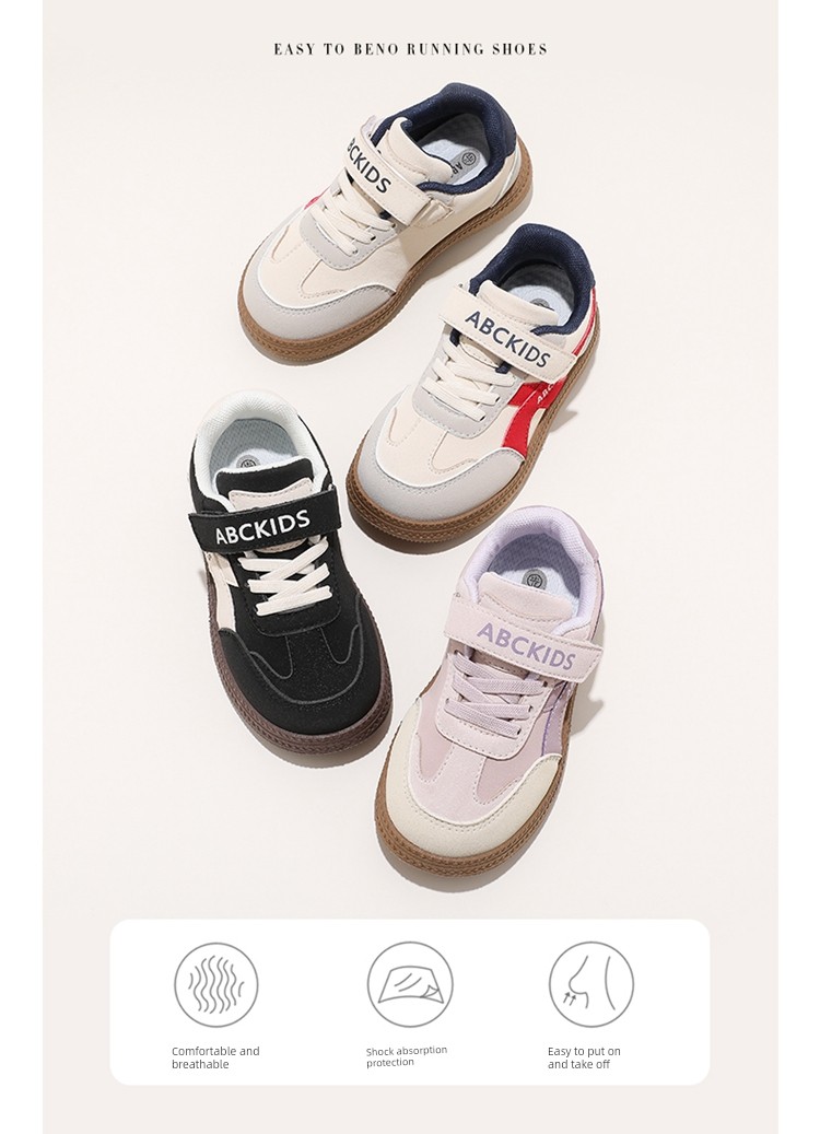 Abckids Boys' Shoes 2026 Autumn New Sneakers Children's Casual Sports Shoes German Training Shoes for Young Boys and Girls — 2