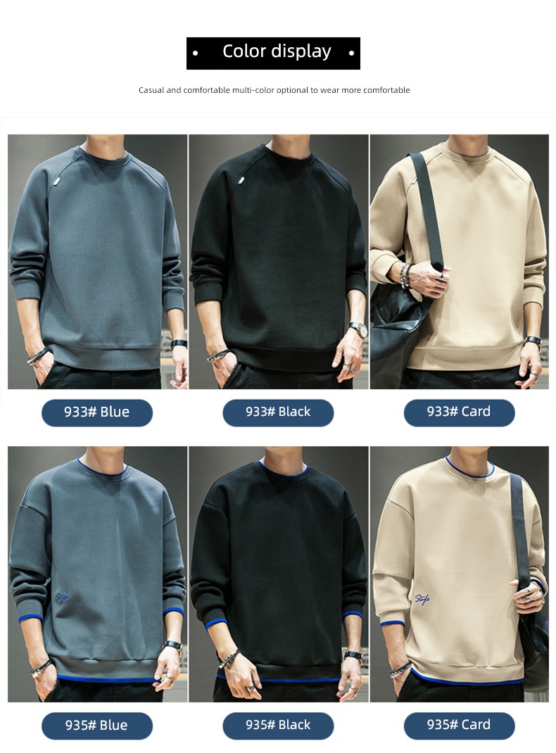 NGGGN Derong man Autumn and winter Sweater Long sleeve T-shirt