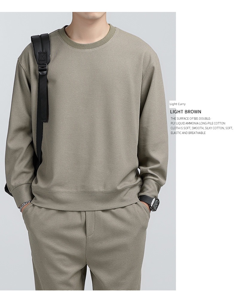 Wolfgang autumn easy Solid color Undershirt Sweater