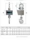 Youlide hanging scale hook scale 2t wireless hanging scale hook scale driving scale 1T hook scale 0.5 tons hanging scale 500Kg