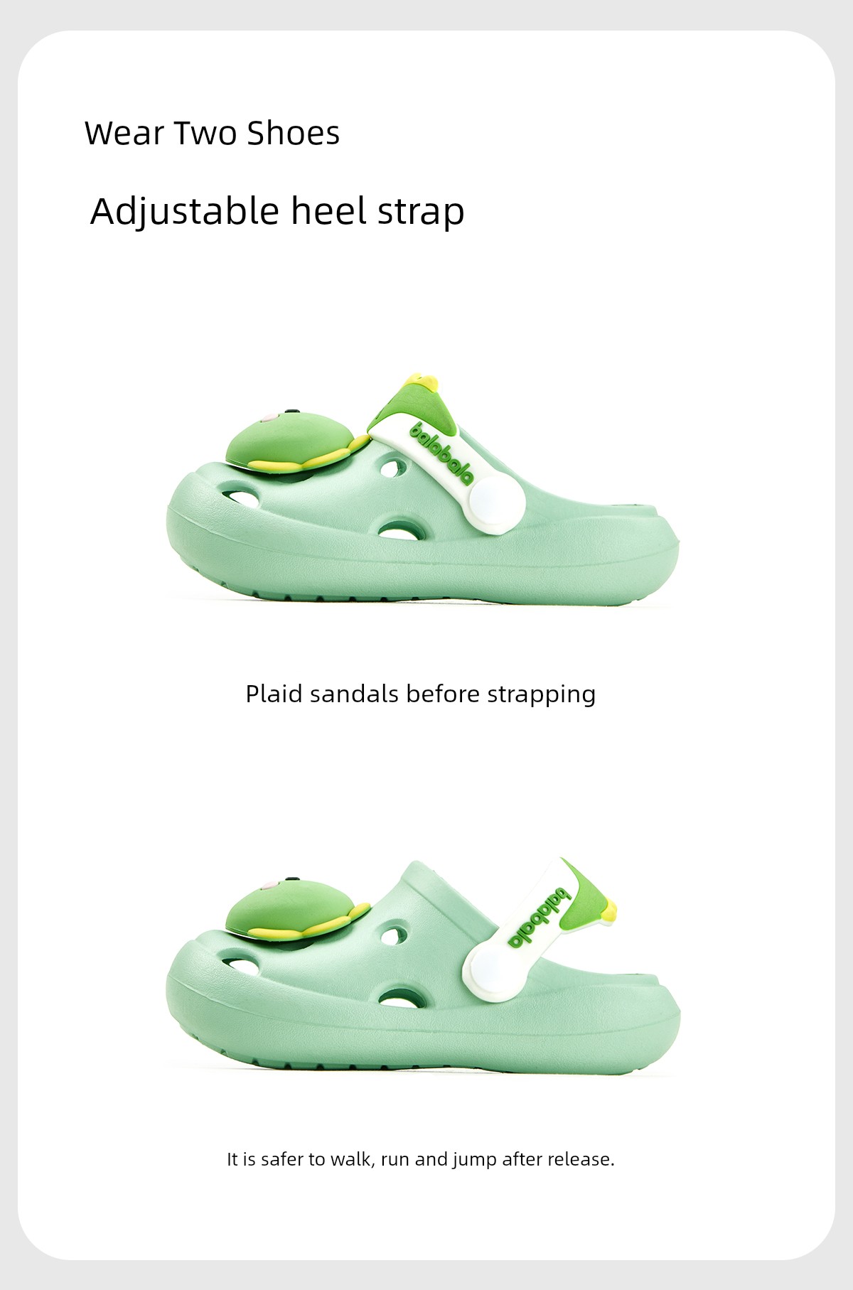 Balabala Summer Soft Bottom Bath Kids Slippers — 9