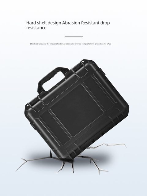 Suitable for DJI AIR3/3S storage box safety explosion-proof suitcase drone waterproof tank storage bag accessories