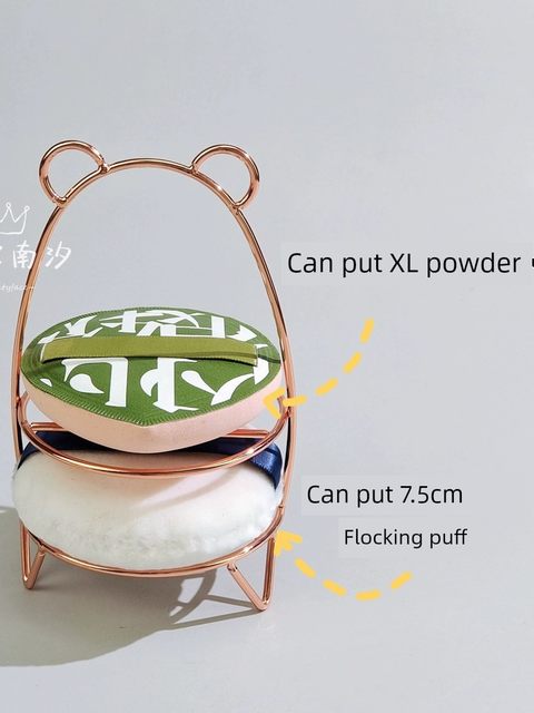 Can hold X Grape 100-minute XL Powder Beauty Egg Rack Holder Multi-layer Air Cushion Powder Storage Drying Placement Rack