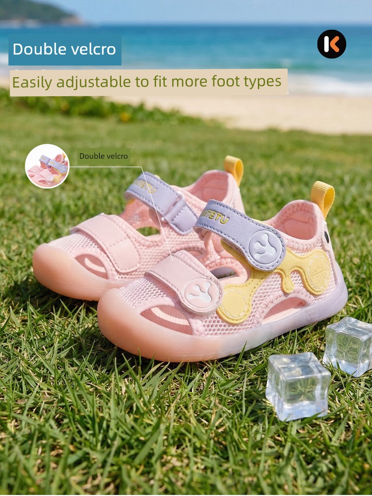 Crtartu Girl Soft Sole Non Slip Baby Toddler Shoes — 4
