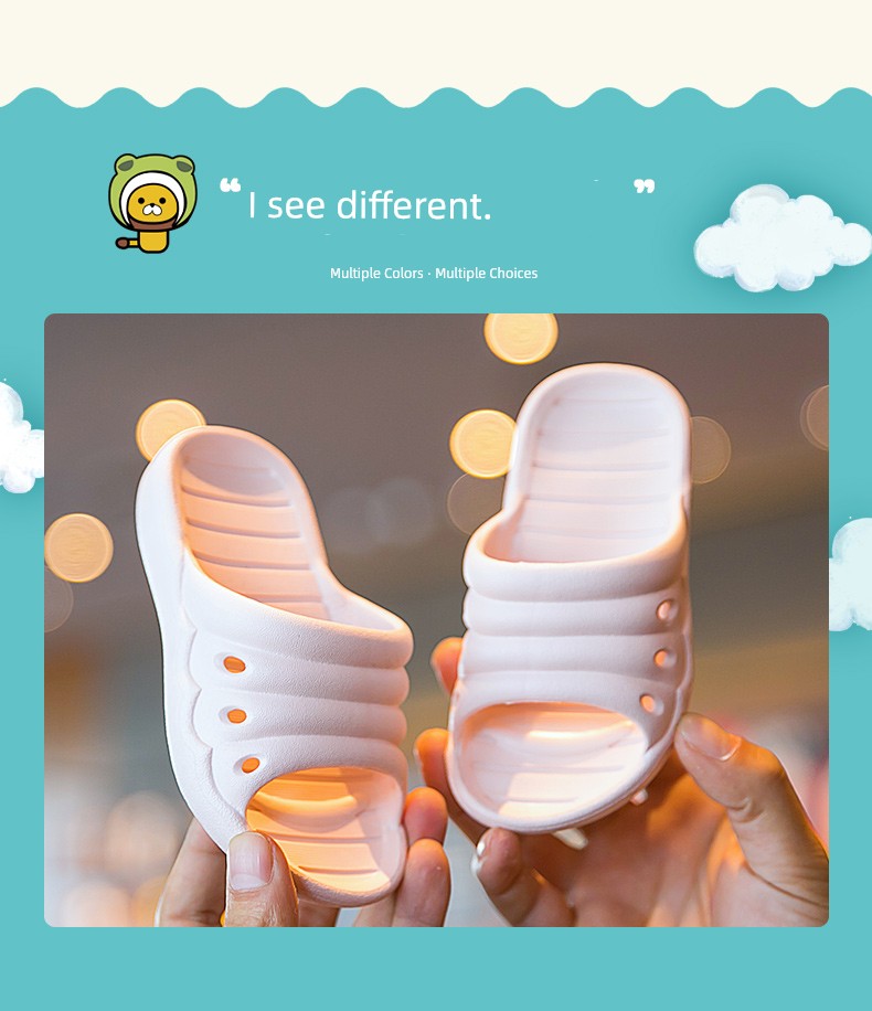 1-3 Years Old Bathroom Bath Boy For Home Kids Slippers — 11