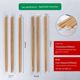 Disposable chopsticks convenient restaurant special bowls and chopsticks for home use commercial sanitary fast food carbonized bamboo wholesale paintless twins