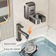 Suction cup hair dryer bracket storage rack without punching lazy storage rack hair dryer rack storage rack load bearing side