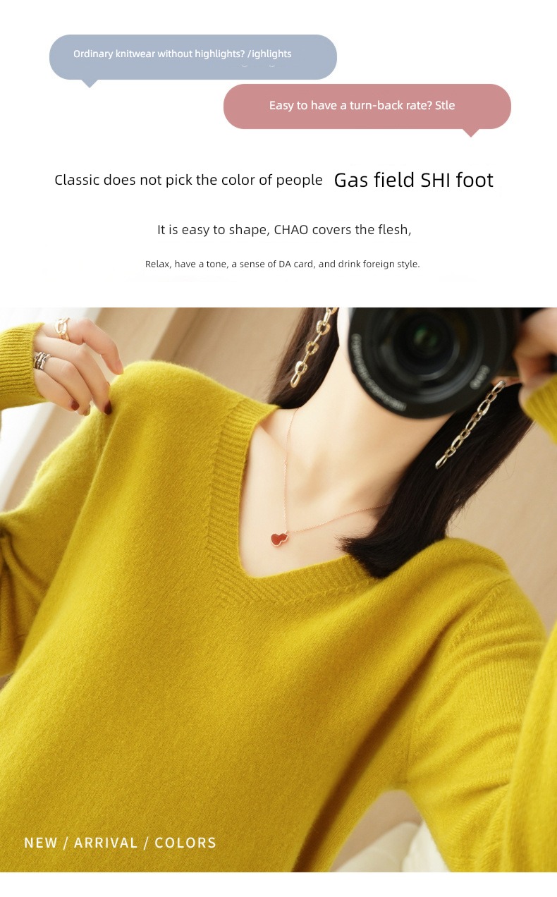 Women Core spun yarn V-collar routine Self-cultivation Lay a foundation Condom