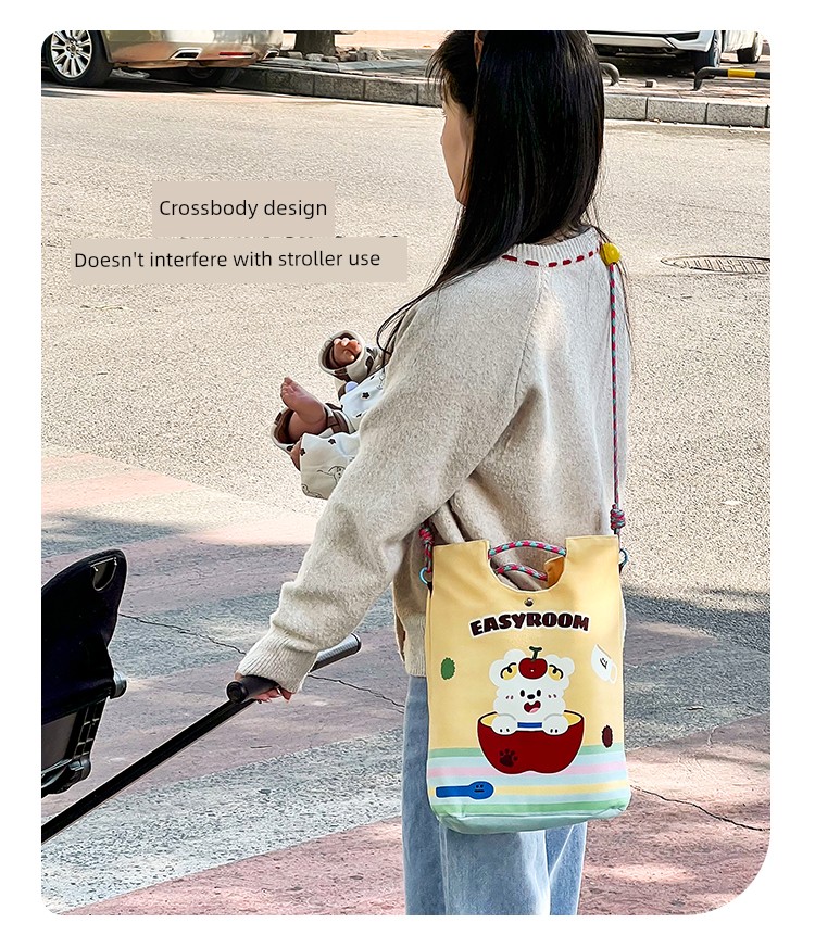 High-Looking Mommy Bag, Portable for Outings, Large-Capacity Storage Bag for Baby Bottles and Breast Pumps, Lightweight Cross-Body Mother-And-Baby Bag — 10