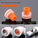 Instead of raw material free gasket 4-point silicone gasket sealing ring ppr triangular valve faucet water leakage protection inner tooth gasket