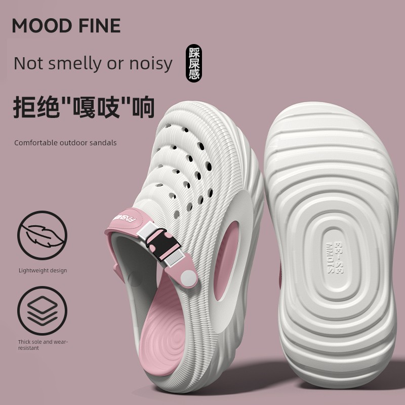 Children's Croc Shoes Boys 2026 New Summer Youth Beach Non-Slip Sandals for Older Kids Boys' Outdoor Wear — 3