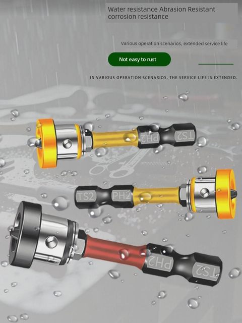 Positioning gypsum board strong magnetic cross pneumatic pneumatic electric gypsum sleeve screw adjustable depth