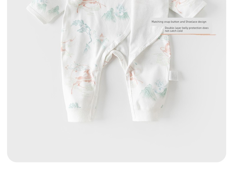 【Pregnant Mom Gift 2.0 - New Customers Starting at 39.9】Happy Bear Newborn Romper Baby Jumpsuit Gift Box Set — 9