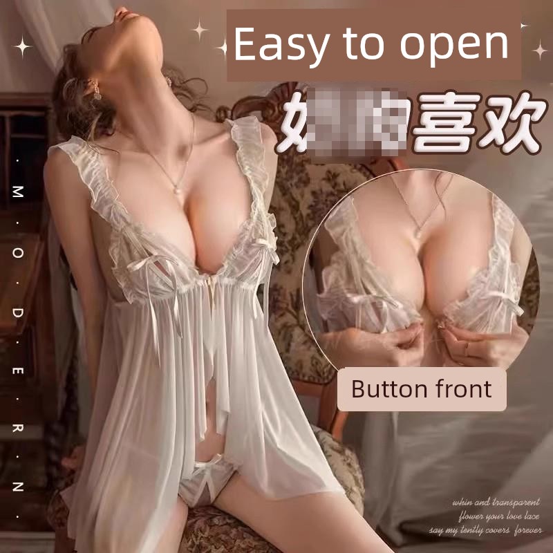 Plus Size 100kg Couple's Style Underwear, Passionate Thong, Open-Crotch Panties, Sexy Triangle, Hot Lace