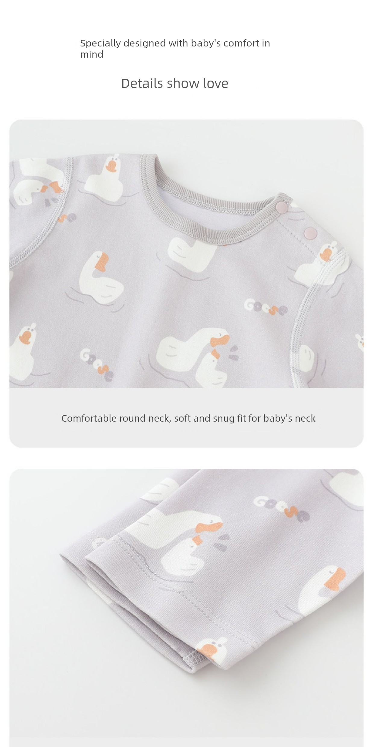 Baby Jumpsuit Pure Cotton Autumn Outfit for Boys, Spring and Autumn Outdoor Wear for Girls, All-Season Toddler Romper, 100-Day Baby Clothes — 14