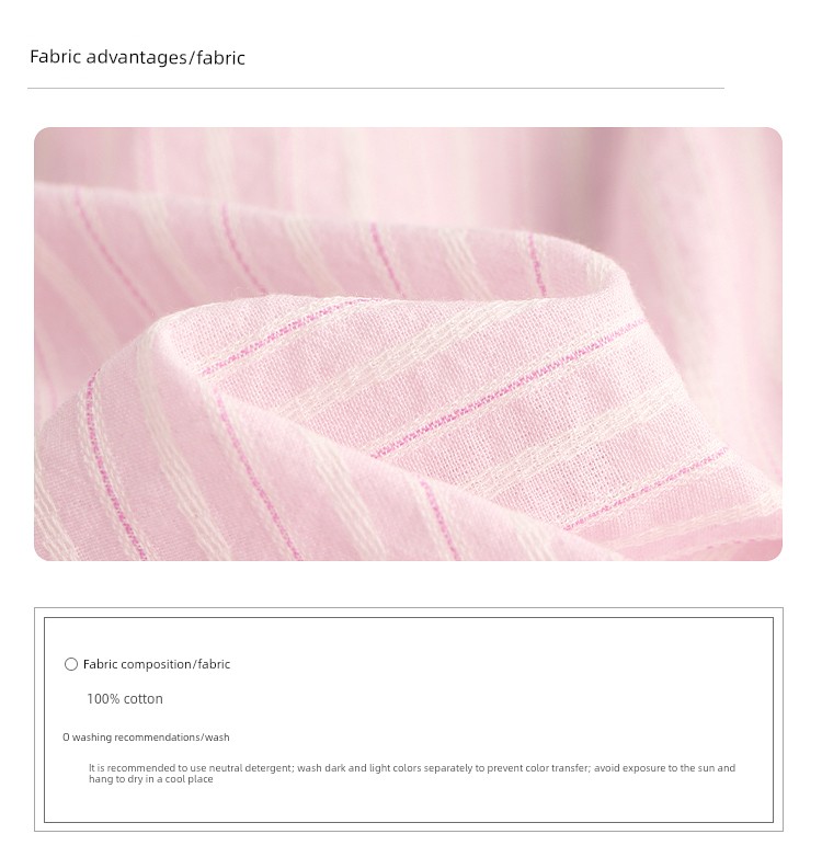 Amybaby Girls' Tops Autumn 2026 New Korean Style Soft and Trendy Ins-Style White-Striped Loose Shirt — 5