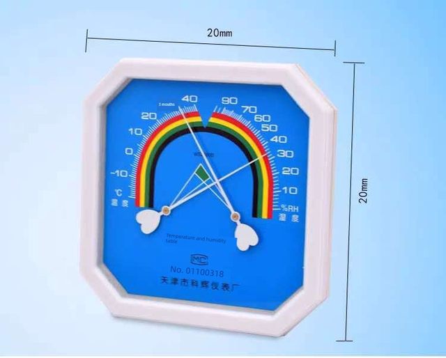 Kehui WS-A1 Octagonal Dry Temperature and Humidity Meter Home Indoor Pharmacy Industrial Greenhouse High-precision Temperature and Humidity Meter
