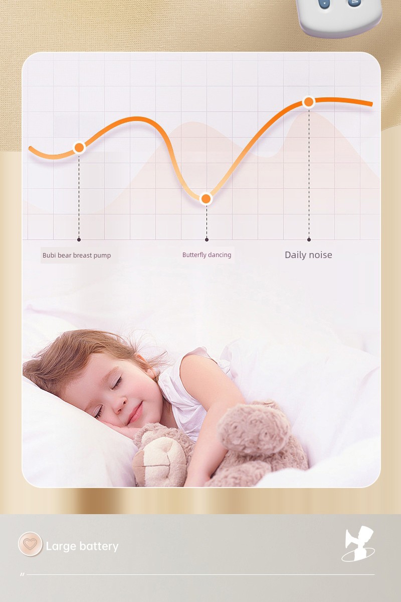 [Same Style with TikTok] Cloth Bichon Electric Breast Pump Breast Milk Smart Massage Portable Integrated Mute Milking — 32