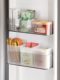 Lazy corner refrigerator side door partition clamp adjustable classification sorting storage partition baffle partition