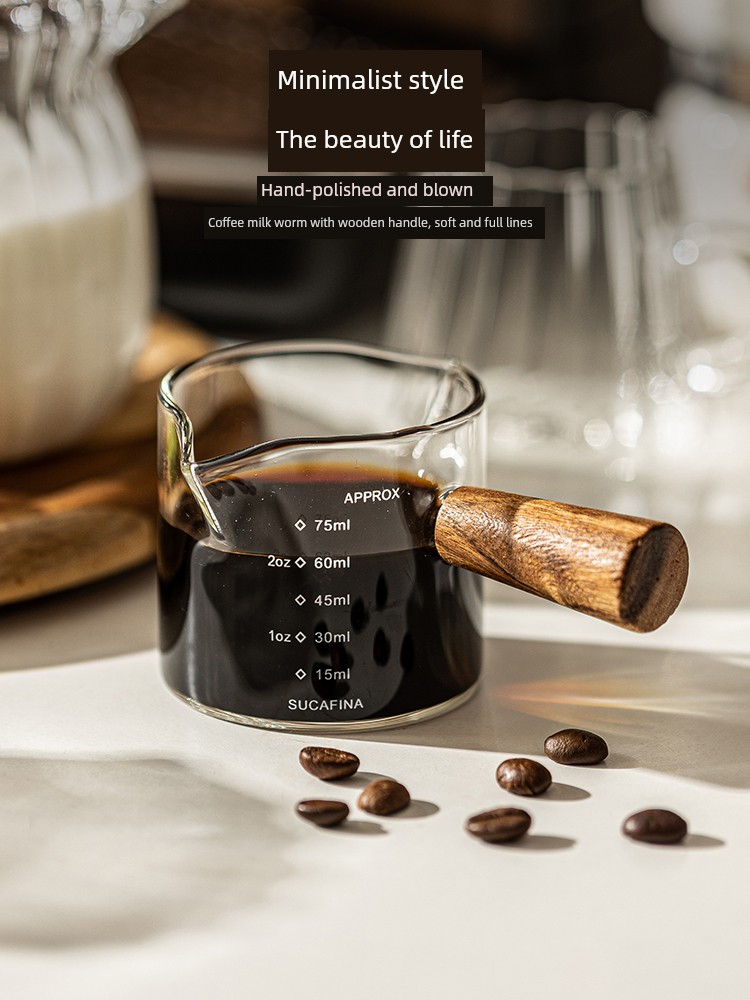 Modern Housewife Small Milk Cup with Scale Espresso Cup