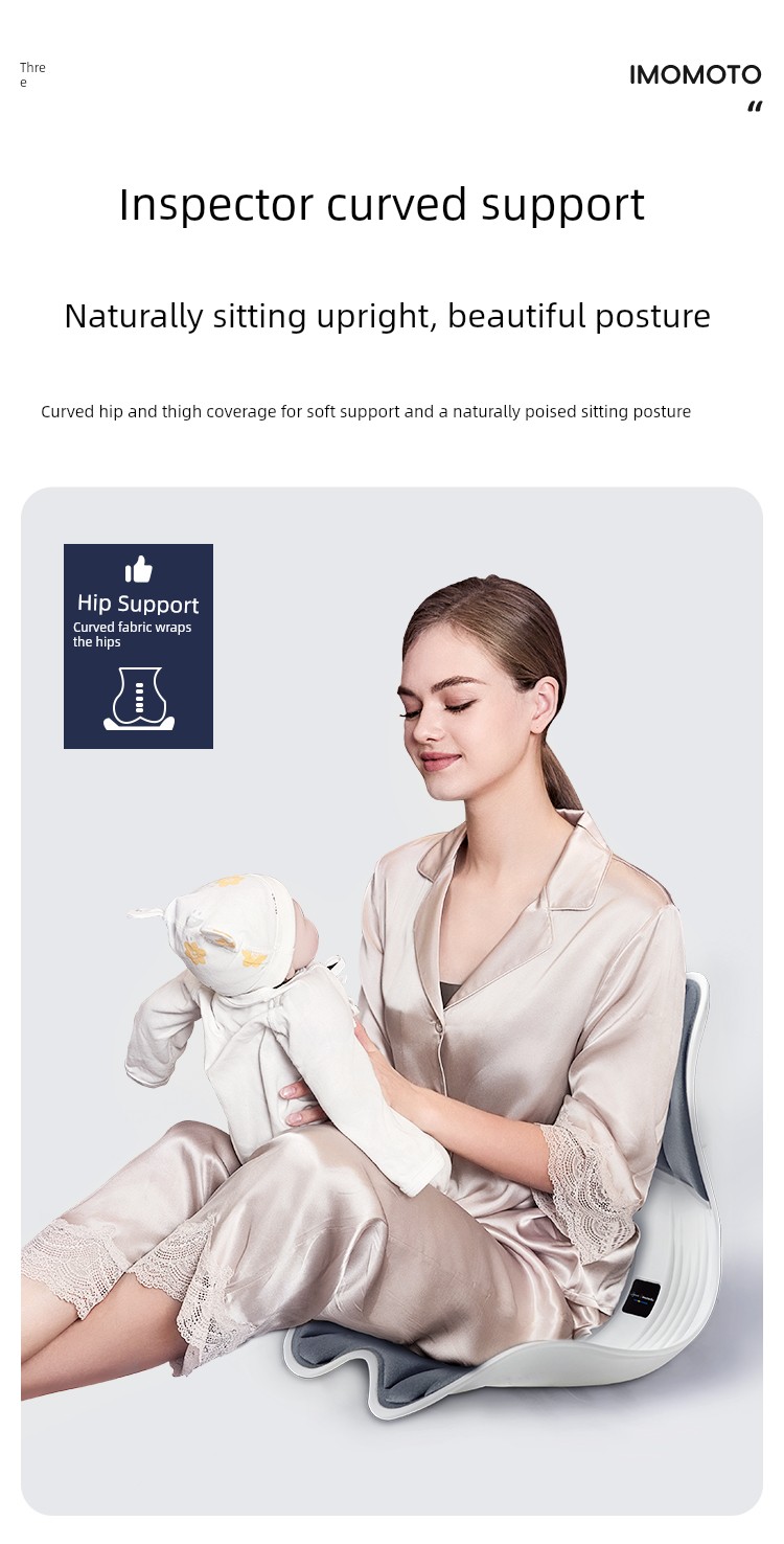 Nursing Chair, Postpartum Gift for New Mothers, Practical Waist Support Cushion, Mom's Pillow, Nursing Chair Stool — 9