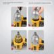 Electric wrench converter drill bit dual-purpose four-party multi-purpose modified batch head adapter strong magnetic T-shaped universal original