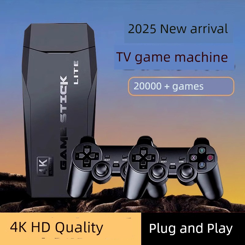 游戏机连电视2025新款成年人双人可连电视掌上游戏机怀旧款老式