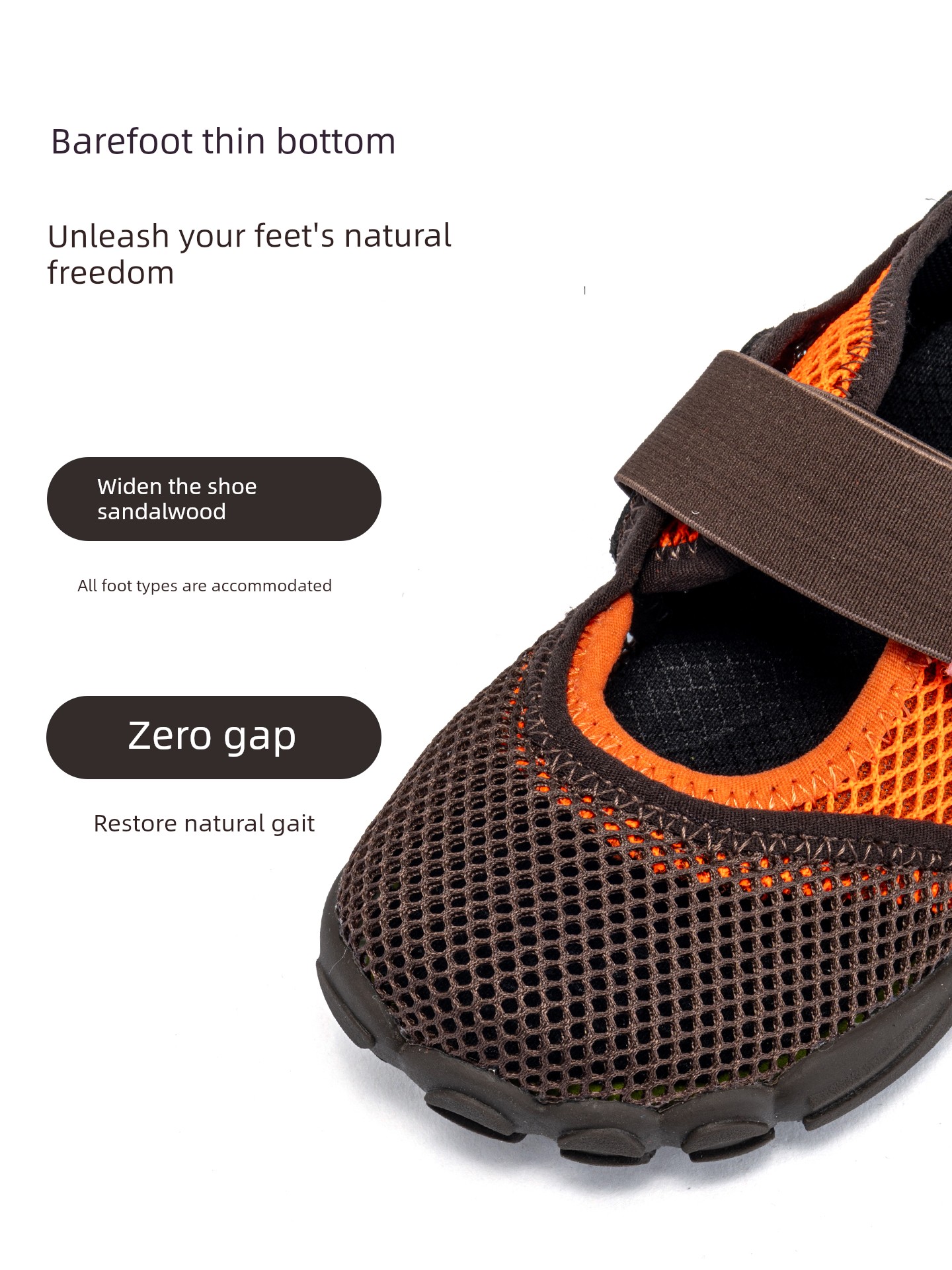 Buyerppm Children's Shoes 2026 Autumn Children's Barefoot Sports Shoes Outdoor Non-Slip Wide Last Children's Shoes Boys' Shoes Girls' Shoes — 3
