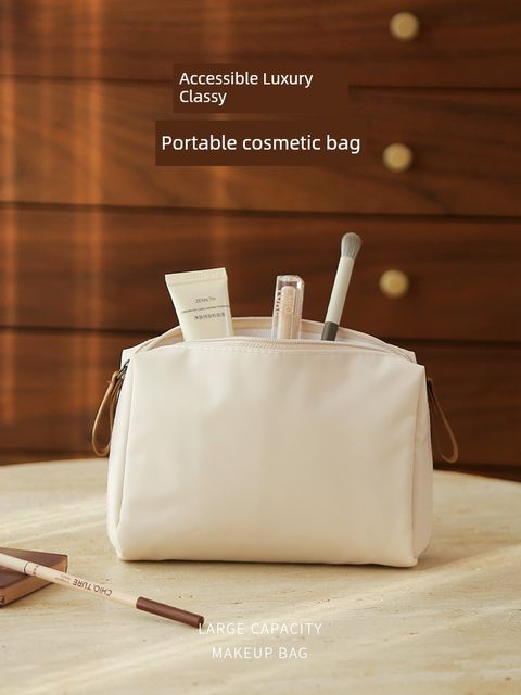 Makeup brush bag for women with high-end business trip toiletries multi-functional makeup bag for women with 2025 new portable storage bag