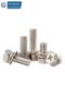 Iron-plated nickel cross groove outer hexagon three-combination screw with flat pad ammunition pad recessed bolt M3M4M5M6