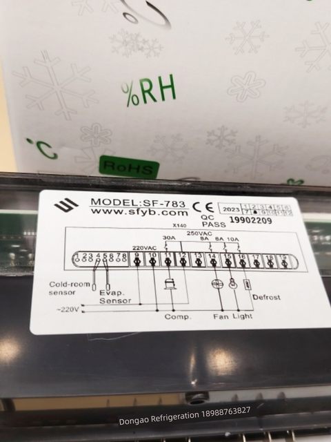 Shangfang Thermostat SF-783P Digital Display Star Commercial Kitchen Freezer Cake Cabinet Snow Air-Cooled Freezer Water Chiller