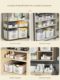 Home Cabinet Storage Basket Living Room Snacks Toys Plastic Storage Box Kitchen Large Desktop Storage Basket