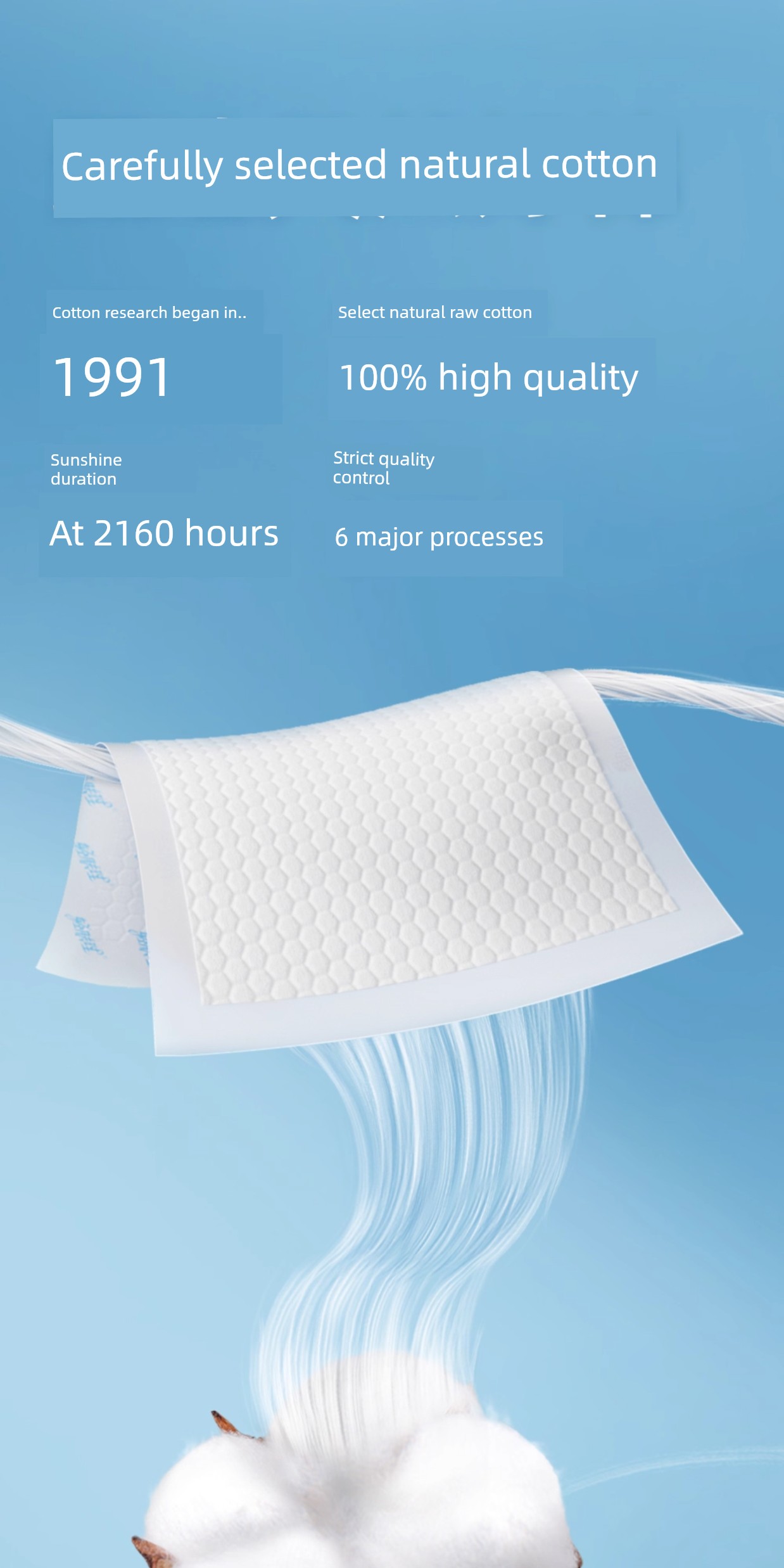 All-Cotton Era Skin-Friendly Maternity Pads for Postpartum Use, Disposable Urine Pads for Pregnant Women, Adult Care Menstrual Pads — 3