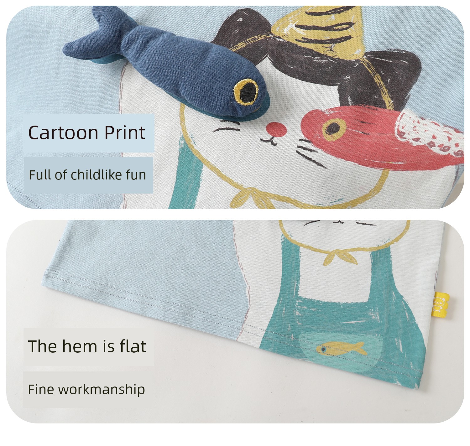 Kaka Panda Baby Clothes Boys Cartoon Short-Sleeved T-Shirt Summer Style Girls Baby Half-Sleeved Summer Tops Kidsren's Tops — 11