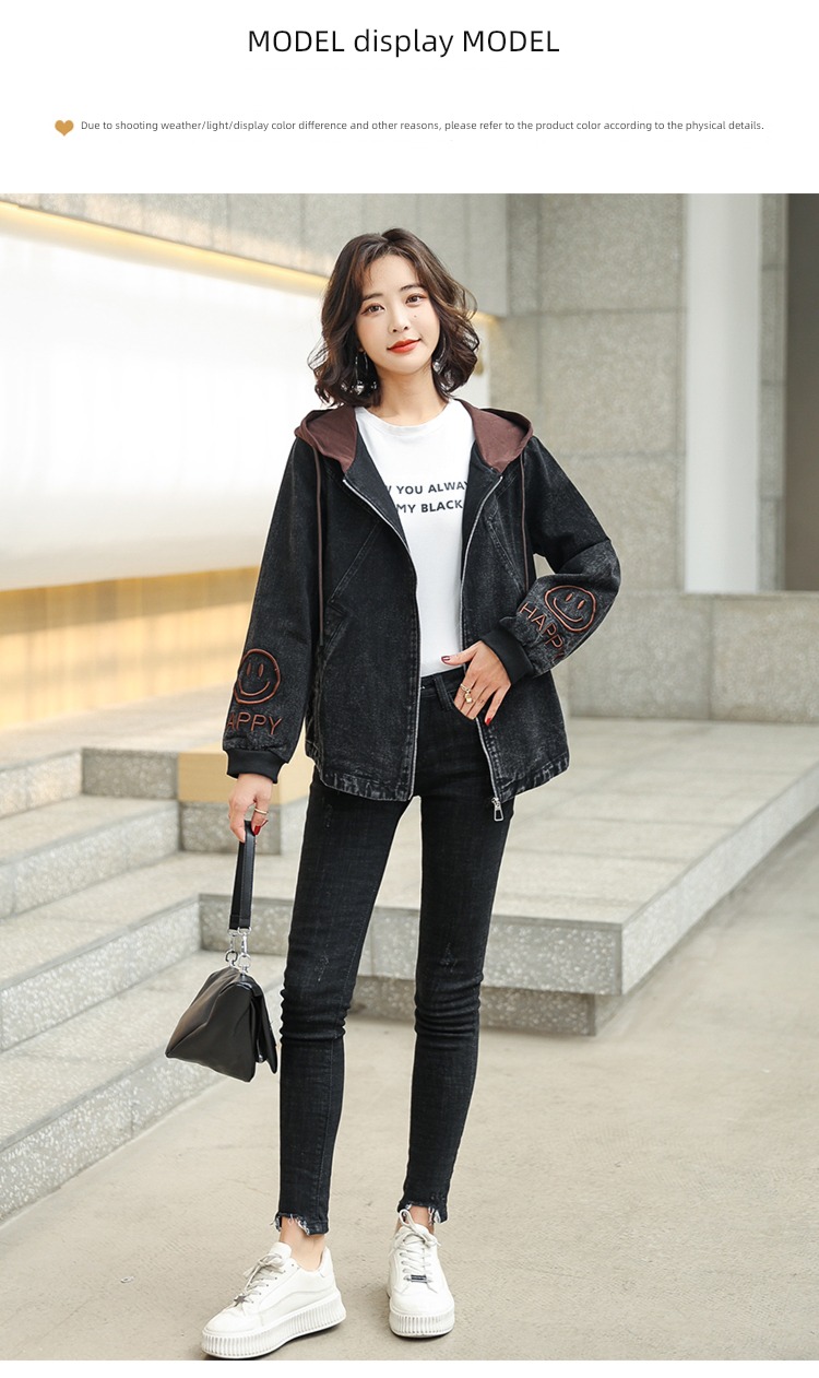 have cash less than that is registered in the accounts Embroidery leisure time Jacket jacket chaqueta