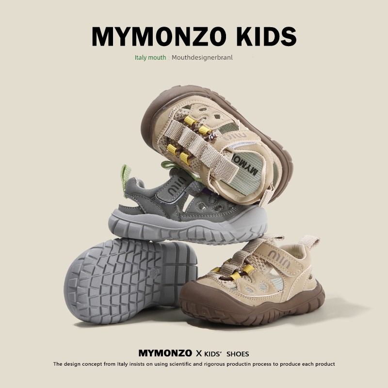 [Clearance Collection] 2026 Summer New Baby Sandals with Closed Toe, Anti-Kick Soft Sole, Toddler Shoes, Water Shoes — 4
