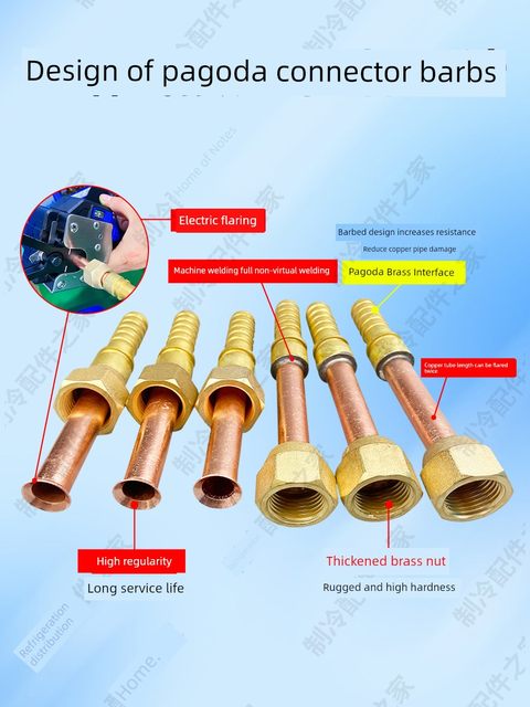 R410 refrigerant refrigerant heating household air conditioner connection hose parking test machine high pressure maintenance air conditioner hose