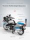 Original BMW R1250RT simulation police motorcycle model alloy motorcycle model ornament boy toy car