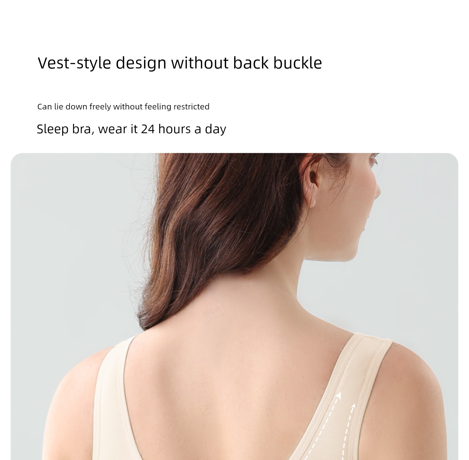 Cross-Type Special Front Buckle Sleep Cotton Breastfeeding Intimates — 8