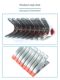 A-shaped clip 4 inch 6 inch 7 inch 9 inch woodworking fixing clip A-shaped clip manual clip strong spring clip stone clamp